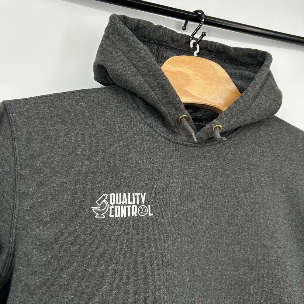 Men's Carbon Heather Grey Carhartt K121 Marquette Loose Fit Hoodie Sweatshirt~ M - Picture 2 of 8